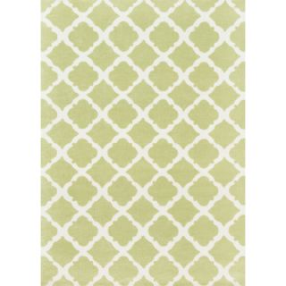 Wildon Home ® Cioria Green/White Area Rug