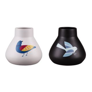 Moes Home Collection Little Birds Table Vase   Set of 2   Vases