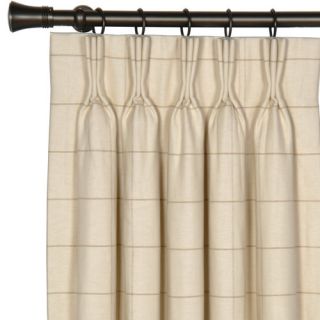 Eastern Accents Gallagher Franklin Cotton Pleated Single Curtain Panel
