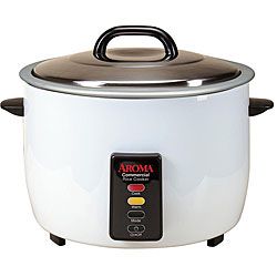 Aroma 24 cup Cooked Capacity Commercial Pot style Rice Cooker