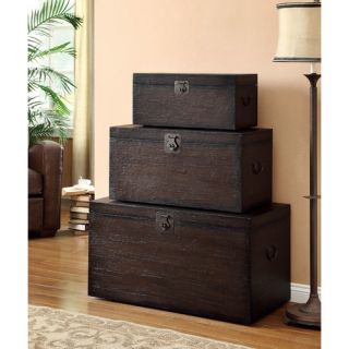 Wildon Home ® 3 Piece Storage Trunk Set