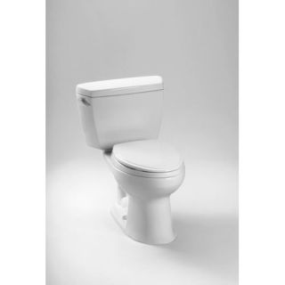 Toto Drake Eco 1.28 GPF Elongated 10 Rough In 2 Piece Toilet