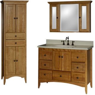 Farmhouse Basic Bathroom Vanity Set