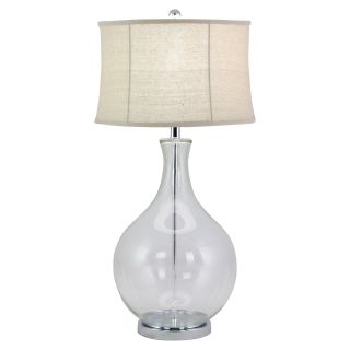 Aspire Home Accents Caitlin Glass Table Lamp   Table Lamps