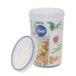 Lock & Lock 5.5 Cup Twist Top Round Food Container