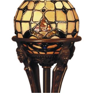Dale Tiffany Hamburg 25.25 H Table Lamp with Bowl Shade