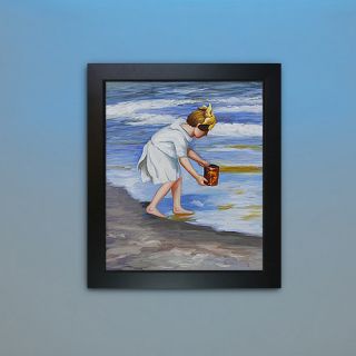 Brighton Beach by Potthast Framed Original Painting by Tori Home
