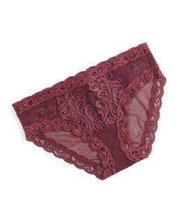 Natori Feathers Hipster Briefs, Fig