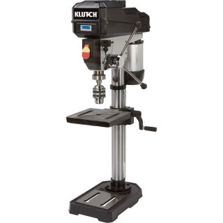 Klutch 12in. Bench Mount Drill Press — 3/4 HP, Variable Speed, Digital Display  Drill Presses
