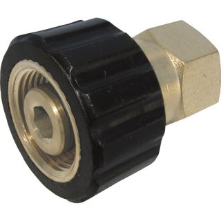 NorthStar Female Thread On Coupler — 3/8in. x M22, 4000 PSI, Model# ND10027P  Pressure Washer Fittings