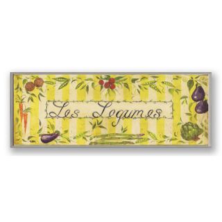 Stupell Industries Oversized Yellow Les Legumes Kitchen Wall Plaque