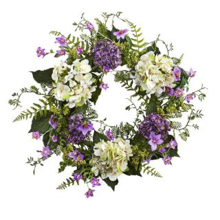 24 inch Hydrangea Berry Wreath   17673408   Shopping