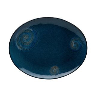 Red Vanilla Organic Blue Oval Platter   17073895   Shopping