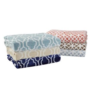 Corrine Collection Ultra Plush Blanket by Home Fashion Designs