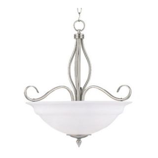 Polar 3 Light Inverted Pendant by Savoy House