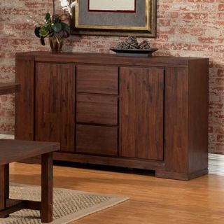 Alpine Furniture Pierre Server   Antique Cappuccino   Buffets & Sideboards