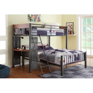 Division Twin Over Full Loft Bed by Woodbridge Home Designs