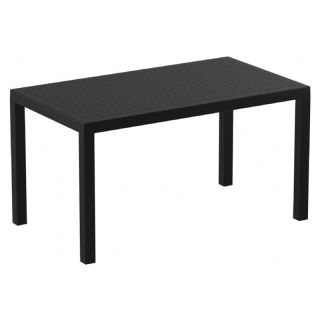 Compamia Ares Resin Rectangle Patio Dining Table   Patio Dining Tables