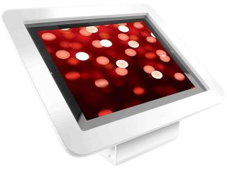 Maclocks White iPad Executive Kiosk   101W213EXENWOHB