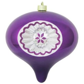 Christmas by Krebs 200 mm Vivacious Purple Shatterproof Reflector Onion (Pack of 6) CBK40456