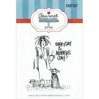 Gourmet Rubber Stamps Cling Stamps 2.75inX4.75in Benefits   17402259