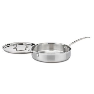 Cuisinart MultiClad Pro Stainless Saute with Helper and Cover