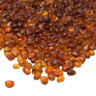 Real Flame Copper Pebbles Fire Glass 10001 CGP