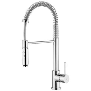 WS Bath Collections Evo 176 Single Handle Pull Down Kitchen Faucet   Kitchen Sink Faucets