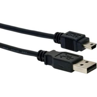GE 6 ft. USB 2.0 Mini Device Cable   Black 97879