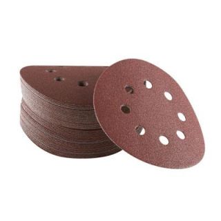 Bosch 5 in. 8 Hole Red 180 Grit Hook and Loop Sanding Disc (50 Pack) SR5R185