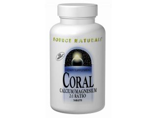 Coral Calcium/Magnesium 2:1 Ratio   Source Naturals, Inc.   45   Tablet
