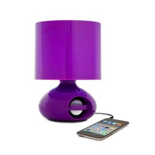 iHome LED Speaker Desk Lamp  Purple DISCONTINUED IHL106 14