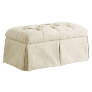 Skyline Furniture Tufted Regal Upholstered Storage Bench