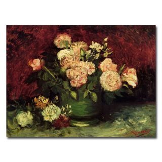 Vincent van Gogh Peonies and Roses Canvas Art   15262943  