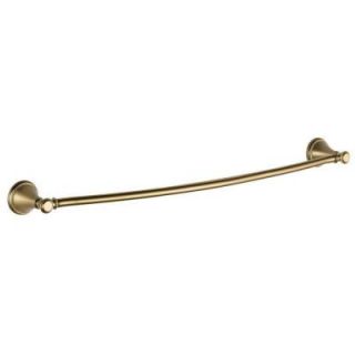 Delta Cassidy 30 in. Towel Bar in Champagne Bronze 79730 CZ