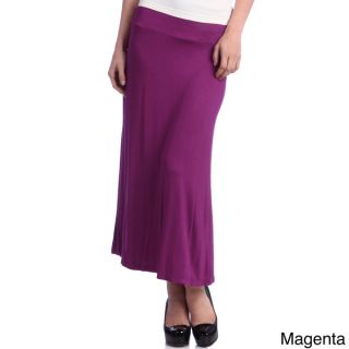 24/7 Comfort Apparel Womens Maxi Skirt   13729854  