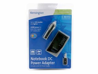 Kensington 33196 120 Watt Notebook DC Power Adapter