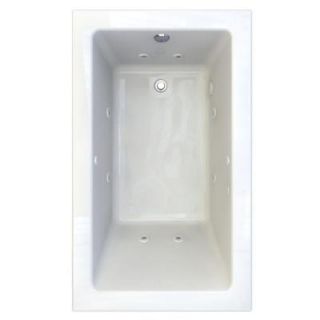 American Standard Studio EverClean 5 ft. x 36 in. Whirlpool Tub with 2 in. Edge Profile in White 2934018C D2.020