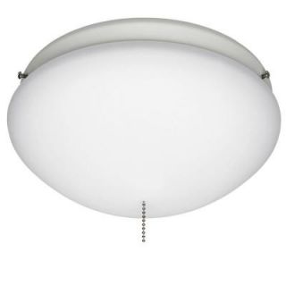 Hunter White Outdoor Ceiling Fan Globe Light DISCONTINUED 28388