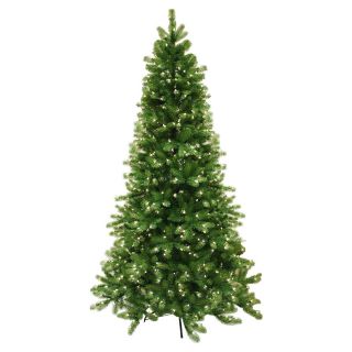 7.5 ft. Pre Lit Natural Cut Vienna Pine Christmas Tree   Christmas Trees