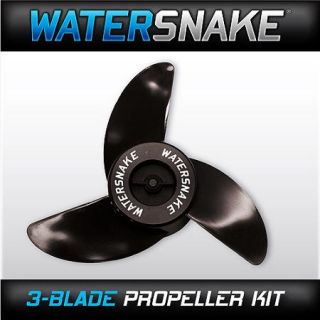 Watersnake 3 Bladed Trolling Motor Propeller Kit 12 V