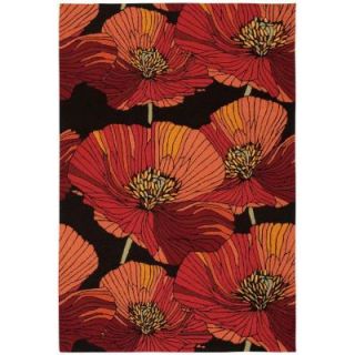 Nourison Fantasy Black 8 ft. x 10 ft. 6 in. Area Rug 217639