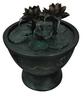 Alpine Lotus Pot Fountain