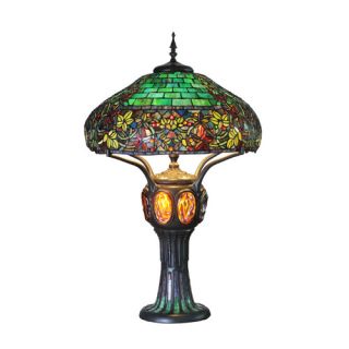 River of Goods 34 H Stained Glass Hampstead Table Lamp