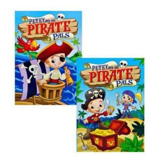 Petey And His Pirate Pals Coloring Book   Set of 24