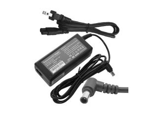 Laptop AC Adapter/Power Supply/Charger+US Power Cord for Sony Vaio PCG 491 PCG 492L PCG 505EX PCG GR150 PCG GR170 PCG GT PCG N505 PCG SR19 PCG V505BC PCG V505DC1 VGN S260P VGN S270P VGN TX 750 VGN TX7