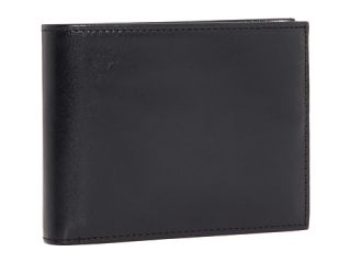 Bosca Old Leather Collection   Credit Wallet w/ ID Passcase Black Leather