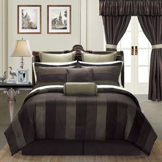 Midnight by EverRouge Queen size 24 piece Room in a Bag with Sheet Set