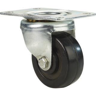 Fairbanks Swivel Zinc-Plated Caster — 2 1/2in., Model# 1421253100  Up to 299 Lbs.