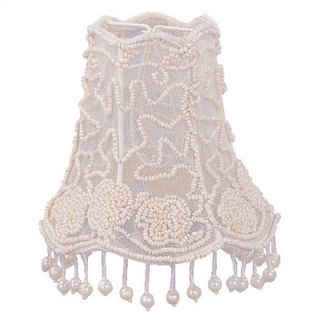 Crystorama Pearl Beaded Mini Chandelier or Wall Sconce Shade with